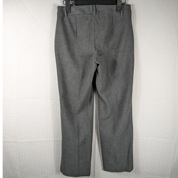 Talbots Heritage Petites 4P Gray Dress Pants Career Trousers Stretch Work Slacks - Picture 2 of 4